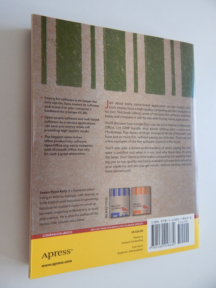 Libros de segunda mano: Don&acute;t spend a Dime. The Path to Low-Cost Computing - James Floyd Kelly - Foto 2