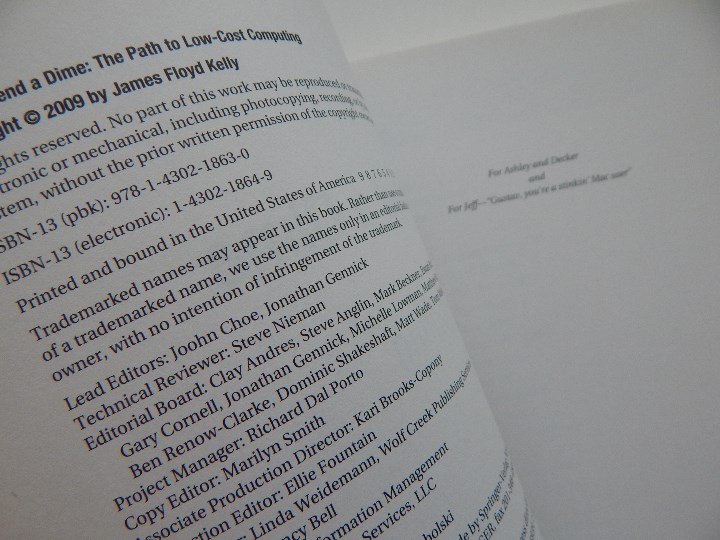 Libros de segunda mano: Don&acute;t spend a Dime. The Path to Low-Cost Computing - James Floyd Kelly - Foto 4