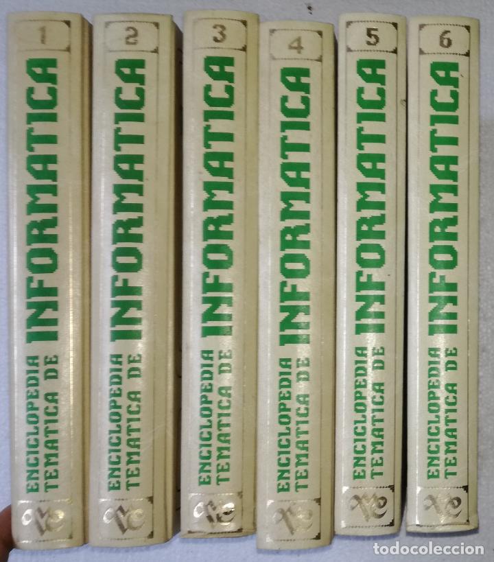 Libros de segunda mano: Enciclopedia tematica de informatica - Maveco de Ediciones: Tomos del 1 al 6; a&ntilde;o 1990 - Foto 1