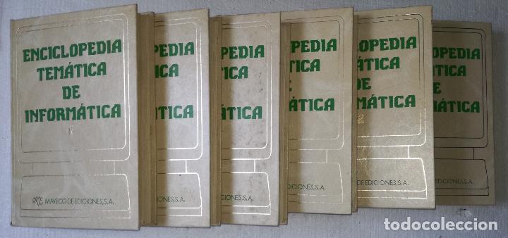 Libros de segunda mano: Enciclopedia tematica de informatica - Maveco de Ediciones: Tomos del 1 al 6; a&ntilde;o 1990 - Foto 2