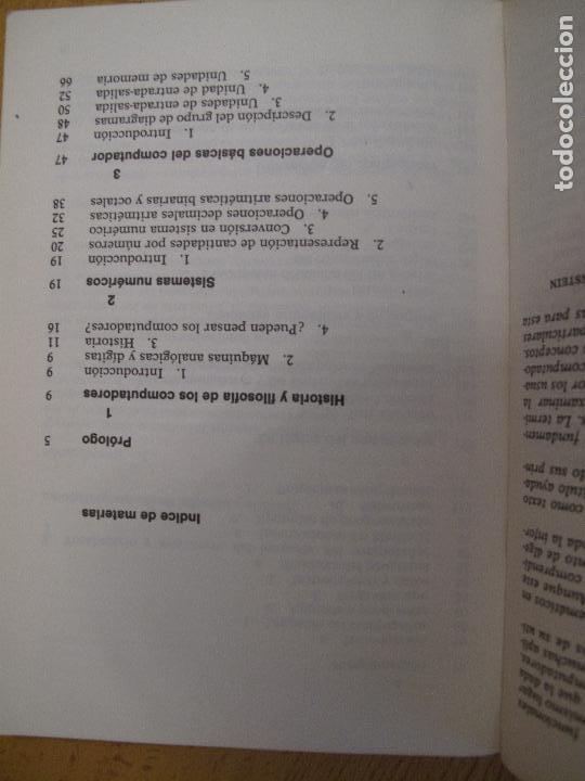 Libros de segunda mano: PRINCIPIOS B&Aacute;SICOS DE LOS COMPUTADORES.-S.H. WEINSTEIN.- EDITORIAL LABOR. 3&ordf; EDICION. 1974 - Foto 2