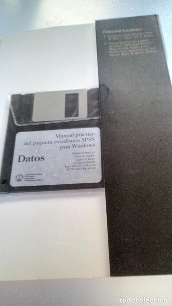 Libros de segunda mano: MANUAL PRACTICO DEL PAQUETE ESTADISTICO SPSS PARA WINDOWS - Foto 3