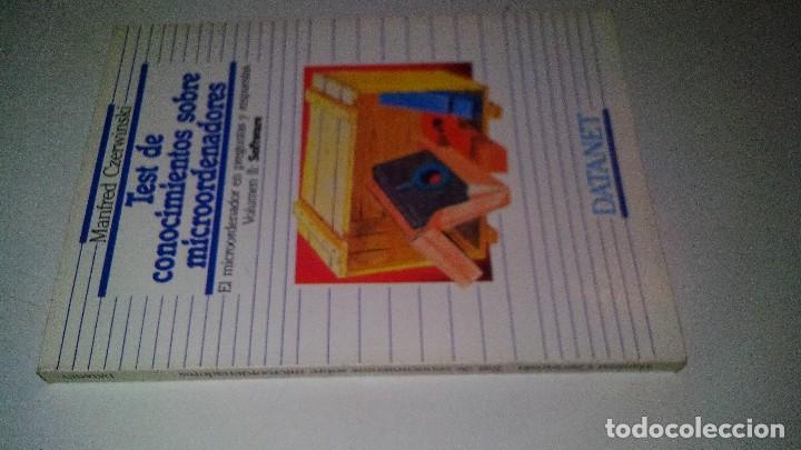 Libros de segunda mano: TEST DE CONOCIMIENTOS SOBRE MICROORDENADORES-CZERWINSKI, - Manfred-VOLUMEN II: SOFTWARE - Foto 1