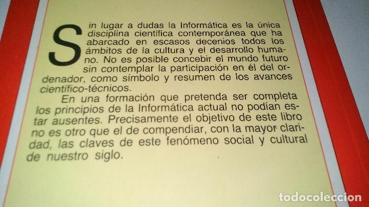 Libros de segunda mano: INFORMATICA-PRINCIPIOS GENERALES-BIBLIOTECA PRACTICA DEL ESTUDIANTE-CIENCIAS - Foto 3