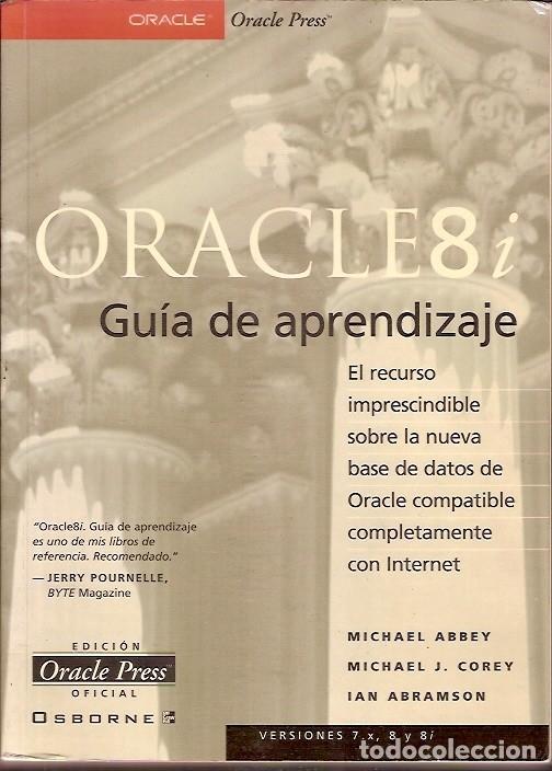 Libros de segunda mano: ORACLE 8 I GUIA DE APRENDIZAJE - Foto 1
