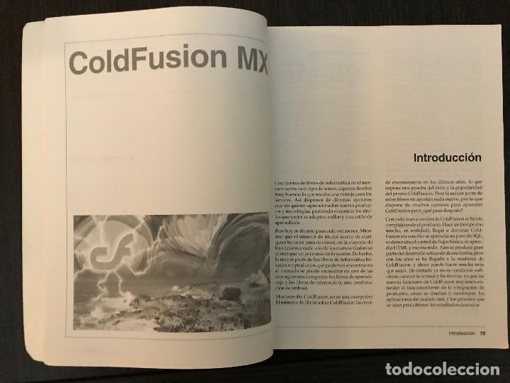Libros de segunda mano: ColdFusion MX, integraci&oacute;n con Flash MX. Ed. Anaya, 2003 - Foto 4