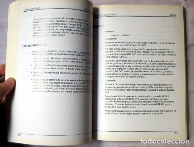 Libros de segunda mano: Digital Research. DR DOS. Gu&iacute;a del usuario y de referencia - Foto 3