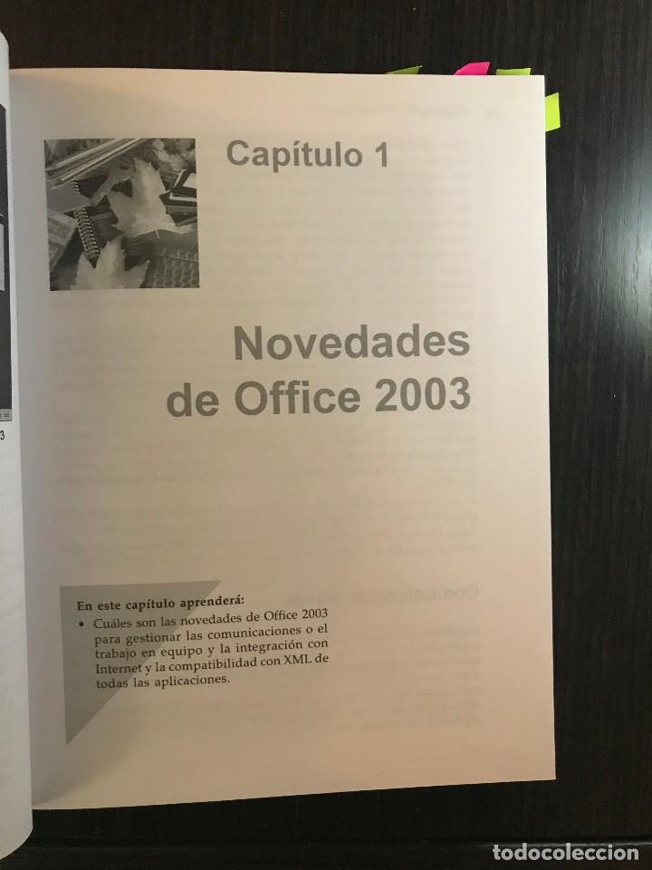 Libros de segunda mano: Office 2003, Manual imprescindible. Ed. Anaya - Foto 4