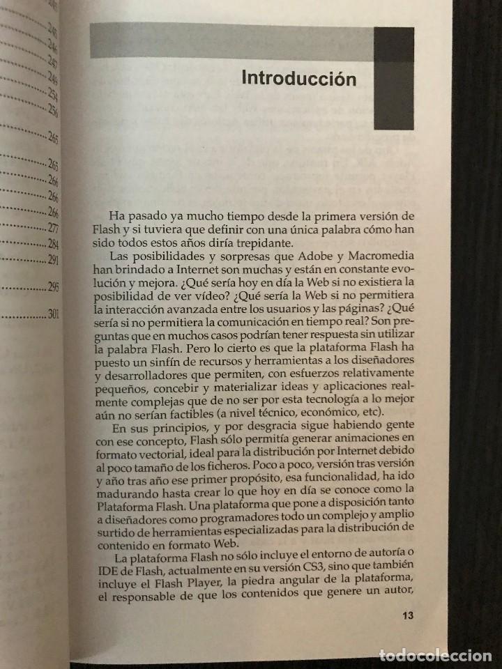 Libros de segunda mano: ActionScript 3 para Flash CS3. Daniel de la Cruz, Joseba Alonso, Xavi Beumala. Ed. ANAYA - Foto 4