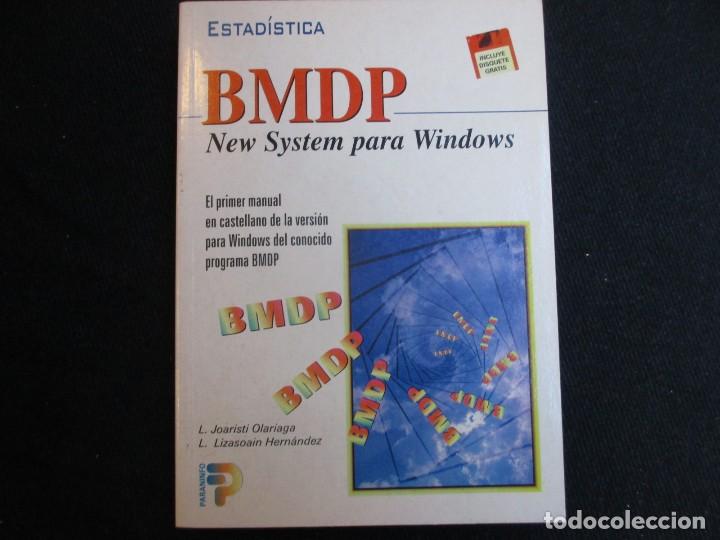 Libros de segunda mano: PROGRAMACION - BMPD, NEW SYSTEM PARA WINDOWS - EDI PARANINFO 1998 392PAG Y DISCO COMPLEMENTARIO + - Foto 1
