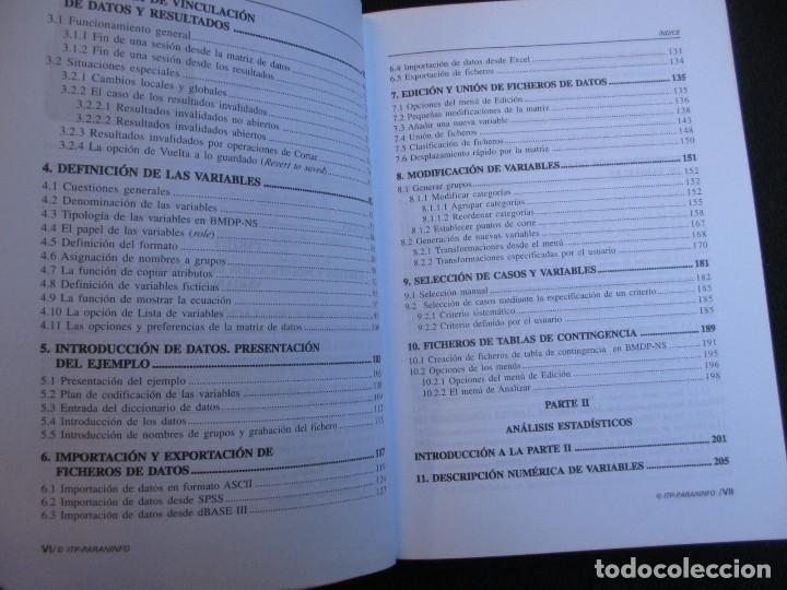 Libros de segunda mano: PROGRAMACION - BMPD, NEW SYSTEM PARA WINDOWS - EDI PARANINFO 1998 392PAG Y DISCO COMPLEMENTARIO + - Foto 3