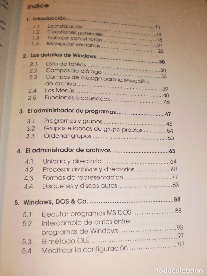 Libros de segunda mano: windows 3.1 acceso r&aacute;pido. marcombo 1992. 157 p&aacute;ginas - Foto 3