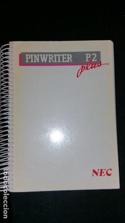 Libros de segunda mano: Manual de Usuario NEC Pinwriter P2 Plus - Foto 1