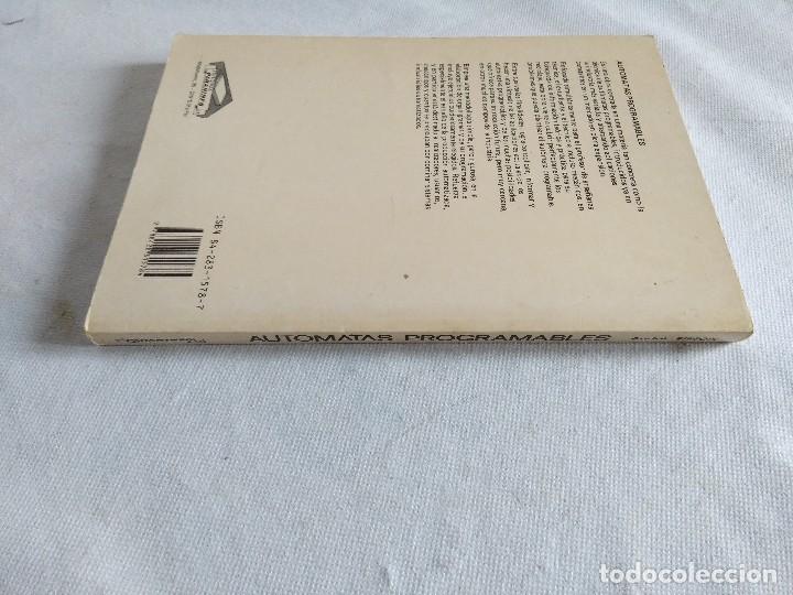 Libros de segunda mano: LIBRO/AUTOMATAS PROGRAMABLES/ANDRE SIMON. - Foto 2