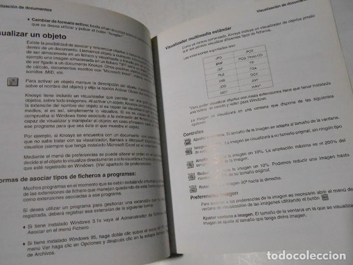 Libros de segunda mano: MANUAL DEL USUARIO KNOSYS PARA WINDOWS - 1996 - Foto 2