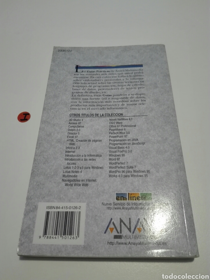 Libros de segunda mano: ACCESS 97. ALEJANDRO DOM&Iacute;NGUEZ DONCEL. - Foto 2