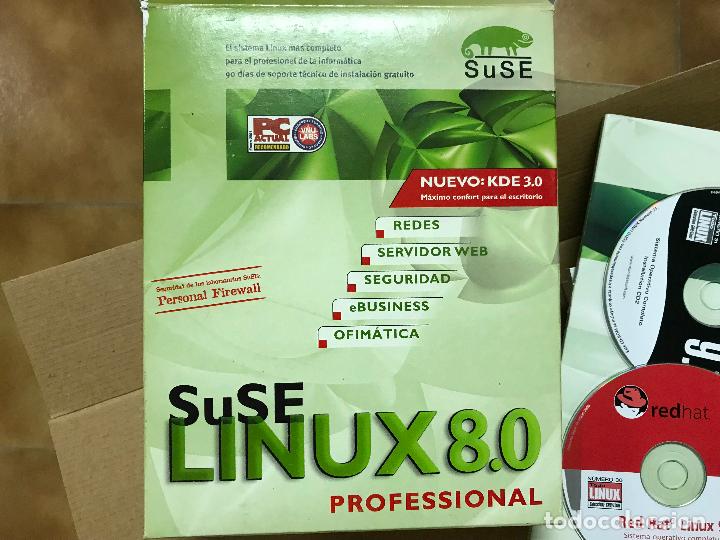 Libros de segunda mano: Suse linux 8.0 profesional redes servidores ect completo - Foto 1