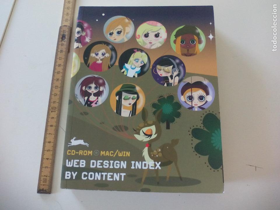 Libros de segunda mano: WEB DESIGN INDEX BY CONTENT. DISE&Ntilde;O. CD ROM. MAC/WIN. PEPIN PRESS.LIBRO + CD. 2005 - Foto 1