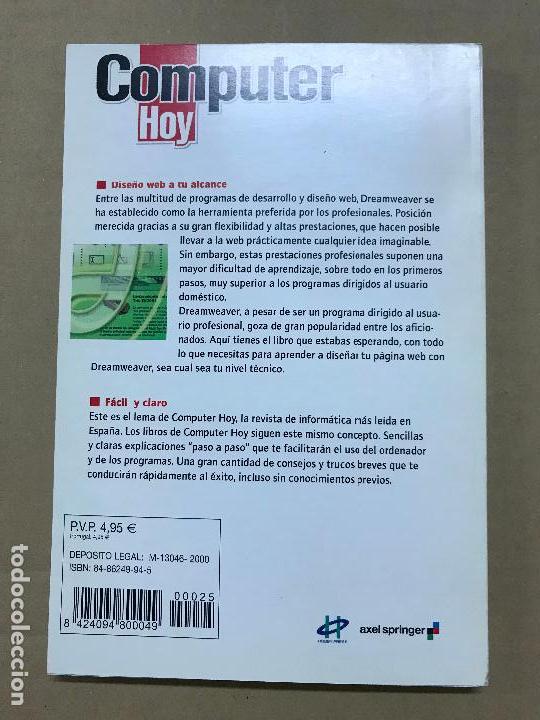 Libros de segunda mano: curso b&aacute;sico de Dreamweaver COMPUTER HOY - Foto 2
