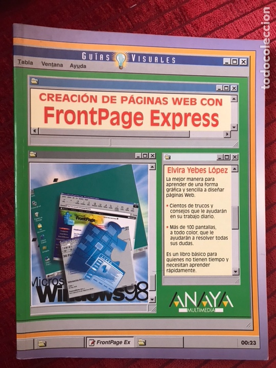 Libros de segunda mano: Creaci&oacute;n de p&aacute;ginas web con FrontPage Express - Foto 1