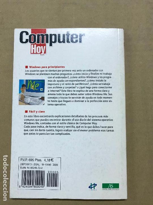 Libros de segunda mano: Windows me curso b&aacute;sico COMPUTER HOY - Foto 2