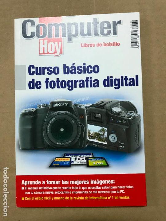 Libros de segunda mano: curso b&aacute;sico de fotograf&iacute;a digital  COMPUTER HOY - Foto 1