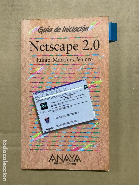 Libros de segunda mano: Guia de iniciaci&oacute;n Netscape 2.0 Ed. Anaya - Foto 1