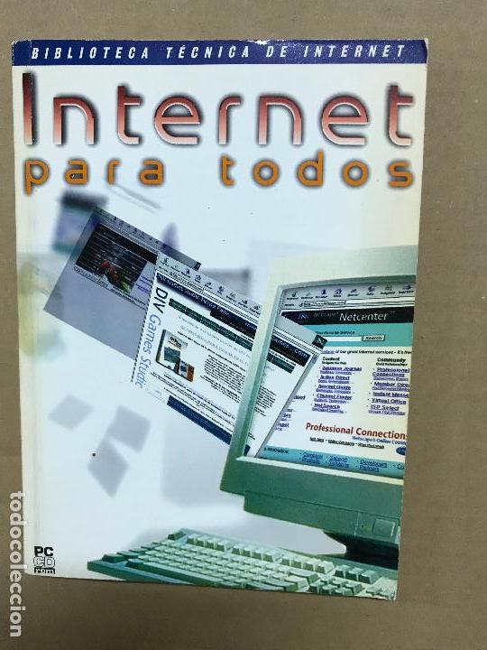 Libros de segunda mano: INTERNET PARA TODOS Biblioteca t&eacute;cnica de internet - Foto 1