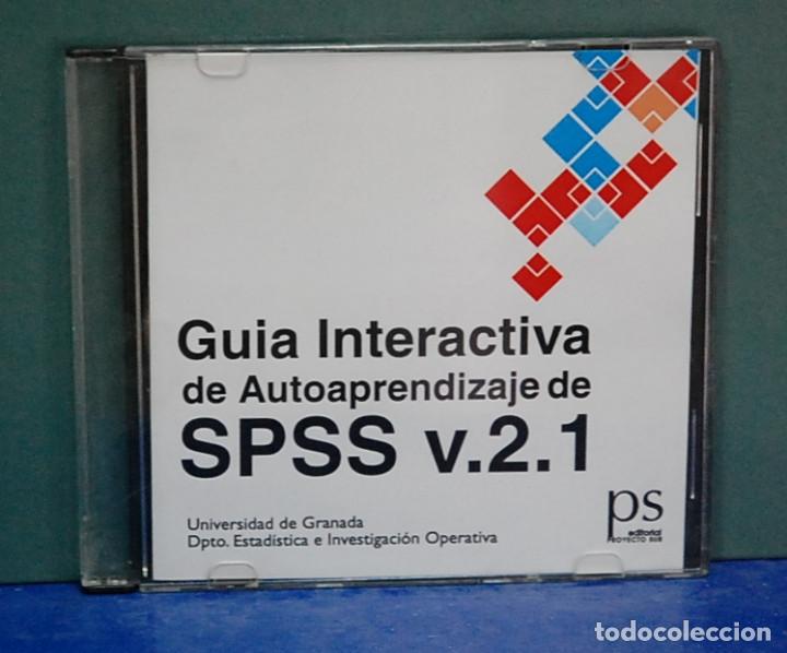 Libros de segunda mano: Guia interactiva de autoaprendizaje de SPSS v.2.1. Editorial Proyecto Sur - Foto 1