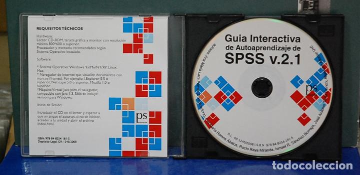 Libros de segunda mano: Guia interactiva de autoaprendizaje de SPSS v.2.1. Editorial Proyecto Sur - Foto 2