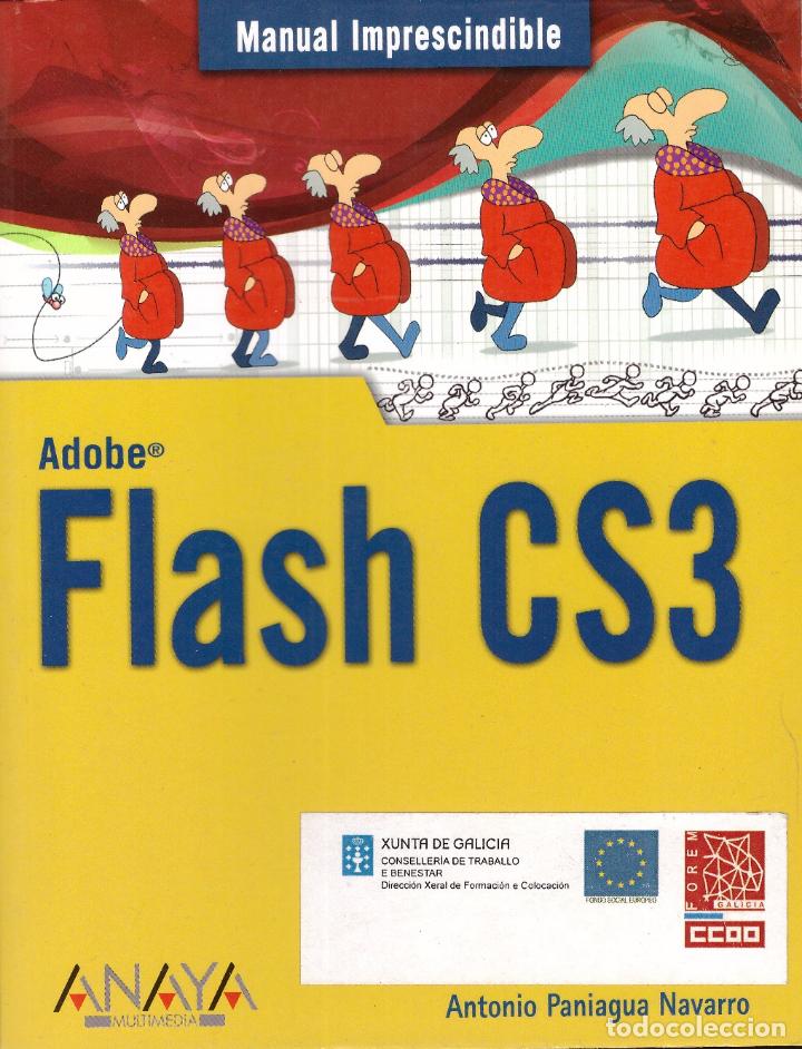 Libros de segunda mano: Flash CS3. Manual imprescindible; Anaya Multimedia - Foto 1