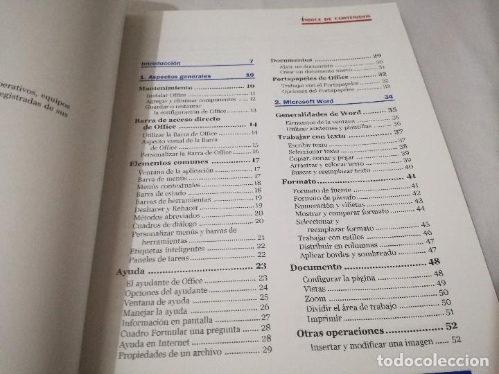 Libros de segunda mano: GUIA VISUAL DE OFFICE XP ANAYA - Foto 6