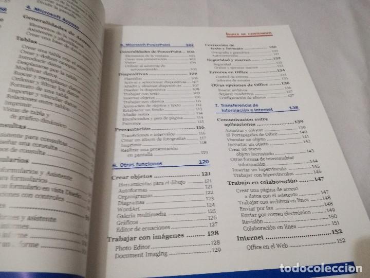 Libros de segunda mano: GUIA VISUAL DE OFFICE XP ANAYA - Foto 8