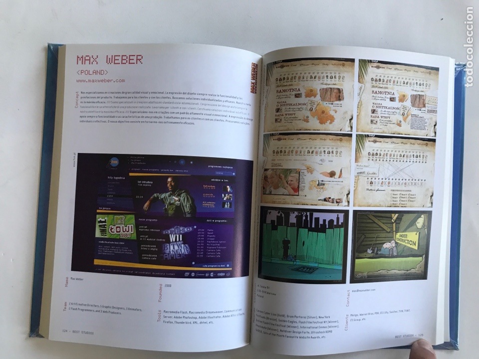 Libros de segunda mano: WEB DESIGN: STUDIOS. ED. JULIUS WIEDEMANN, 2005 - Foto 2