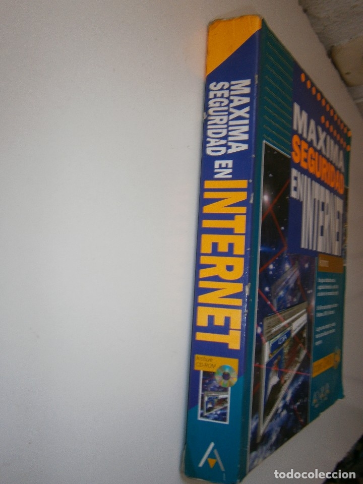 Libros de segunda mano: MAXIMA SEGURIDAD EN INTERNET Autor Anonimo Anaya Multimedia 1998 CON CD ROM TM - Foto 3