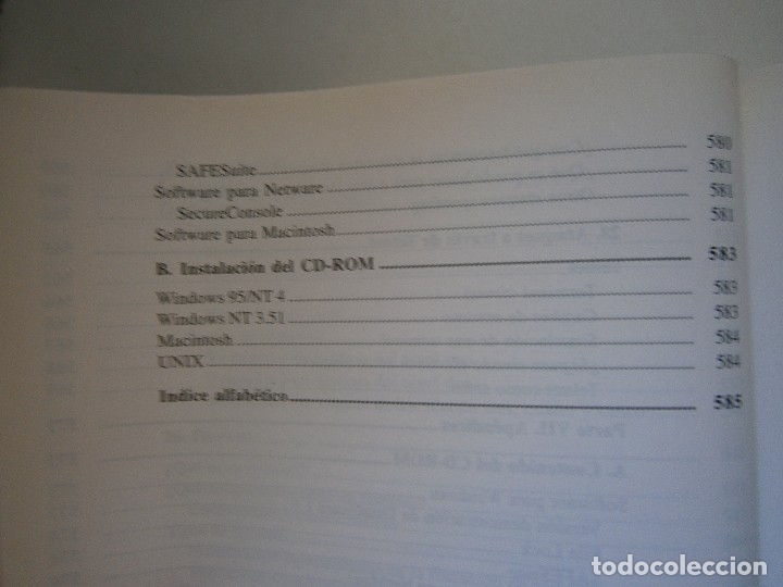 Libros de segunda mano: MAXIMA SEGURIDAD EN INTERNET Autor Anonimo Anaya Multimedia 1998 CON CD ROM TM - Foto 28