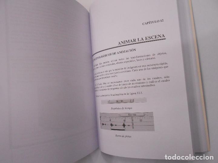 Libros de segunda mano: 3DS MAX 4 CURSO PR&Aacute;CTICO / CASTELL CEBOLLA - 2001 EJERCICIOS Y EJEMPLOS PR&Aacute;CTICOS ESTUDIO OBJETOS 3D - Foto 4