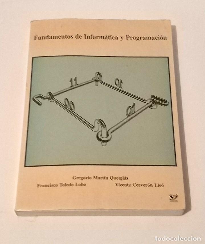 Libros de segunda mano: libro fundamentos de informatica y programacion a&ntilde;o 1995 - Foto 1
