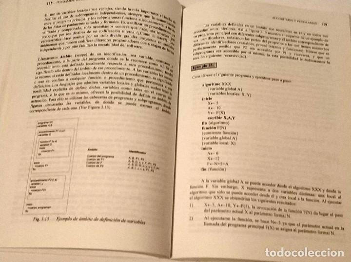 Libros de segunda mano: libro fundamentos de informatica y programacion a&ntilde;o 1995 - Foto 3