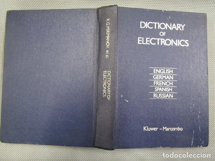Libros de segunda mano: DICCIONARIO ELECTRONICA ELECTRONICS - EDI MARCOMBO 1988 VV.AA -5 IDIOMAS + INFO - Foto 1