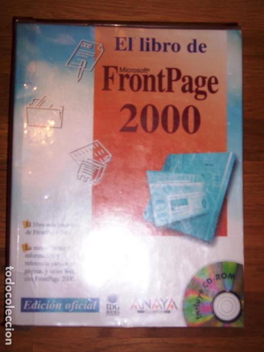 Libros de segunda mano: El libro de Microsoft Frontpage 2000 / David Elderbrock, David Karlins - Foto 1