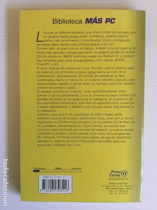 Libros de segunda mano: Gu&iacute;a R&aacute;pida de Linux &ndash; m&aacute;s PC Biblioteca &ndash; Prensa T&eacute;cnica - Foto 2