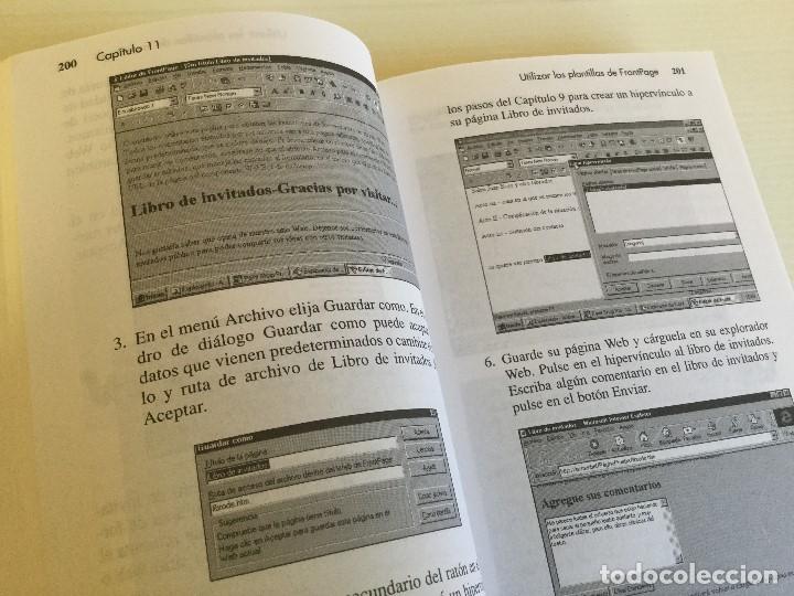 Libros de segunda mano: Libro FrontPage 97 II &ndash; Biblioteca PC Plus &ndash; Prentice Pocket &ndash; Prentice Hall - Foto 6