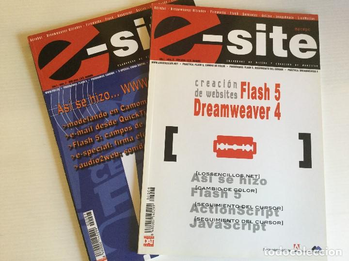 Libros de segunda mano: Lote 25 libros E-site &ndash; Mac & PC - Editorial Dat House - Websites - Foto 5