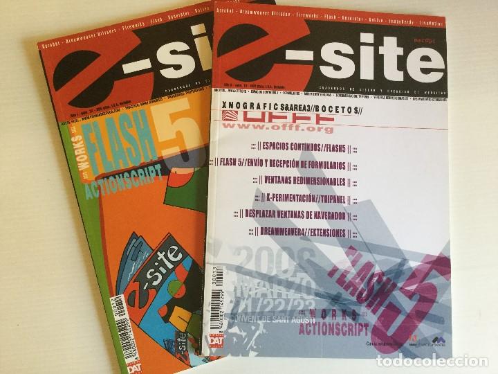 Libros de segunda mano: Lote 25 libros E-site &ndash; Mac & PC - Editorial Dat House - Websites - Foto 7