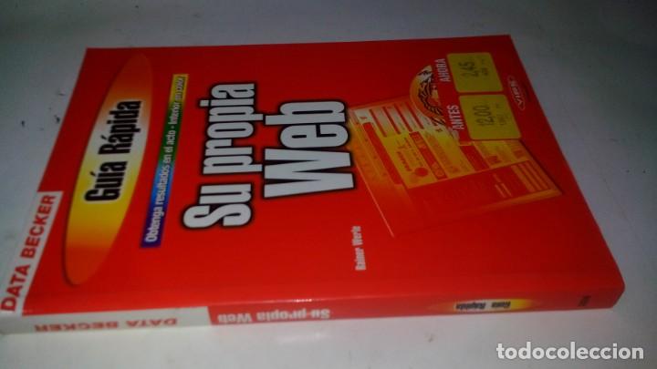 Libros de segunda mano: guia rapida su propia web	/	data becker	/	rainer werle	/	yo1 - Foto 1