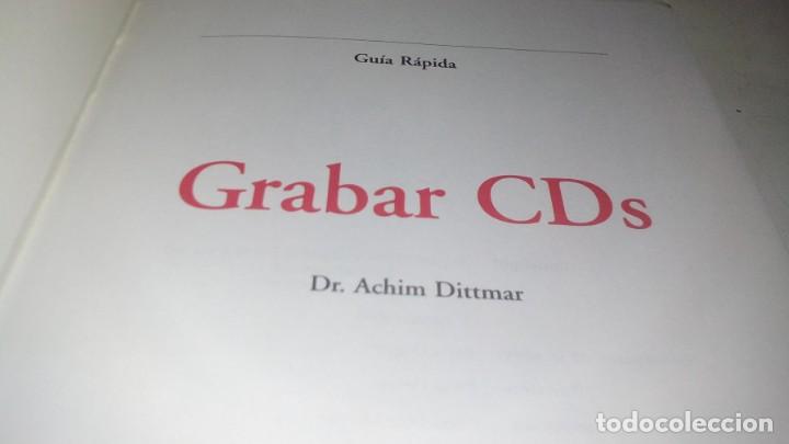Libros de segunda mano: guia rapida grabar cds	/	data becker	/	achim dittmar	/	yo1 - Foto 3