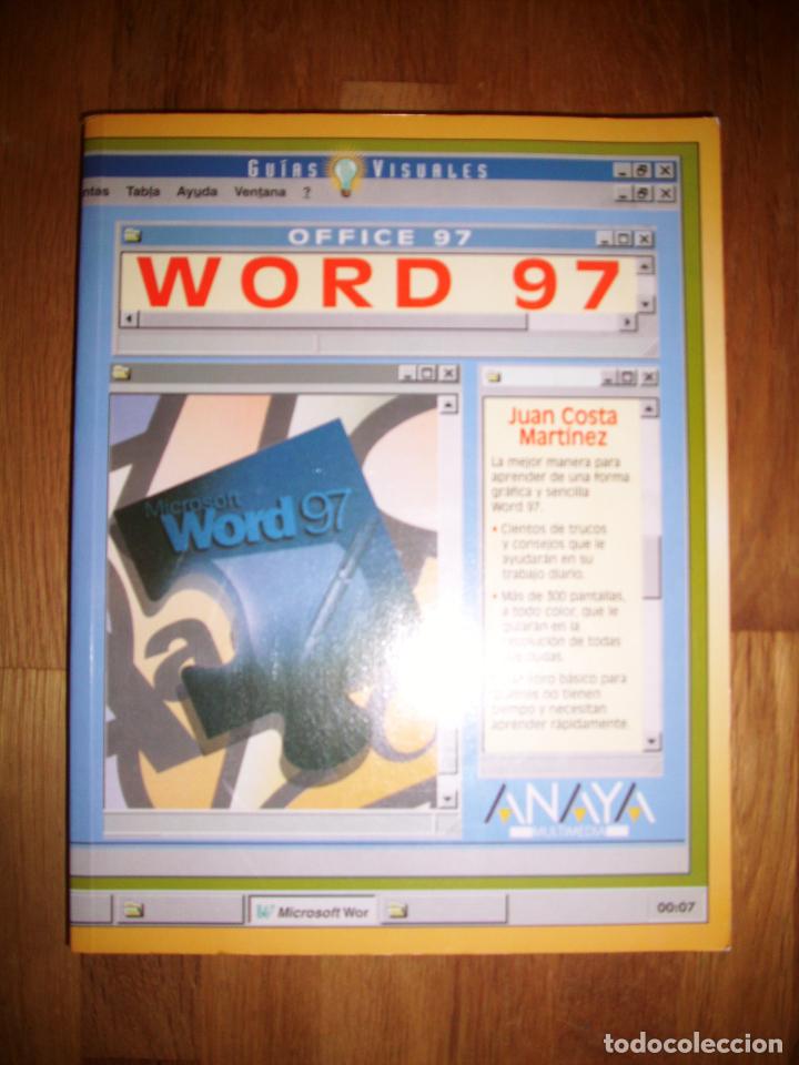 Libros de segunda mano: COSTA MART&Iacute;NEZ, Juan. Gu&iacute;a visual de Microsoft de Word 97 - Foto 1