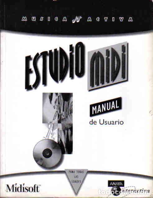 Libros de segunda mano: Estudio Midi  Manual de usuario - Foto 1