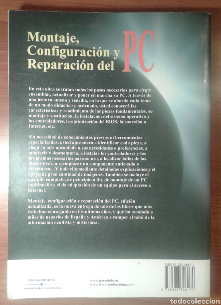 Libros de segunda mano: Libro. Montaje, configuracion y reparacion del pc. - Foto 2